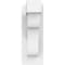 Ekena Millwork Carmel Architectural Grade PVC Outlooker with Block Ends, 5"W X 12"D X 14"H OUTP05X12X14CAR05 - alternate 2